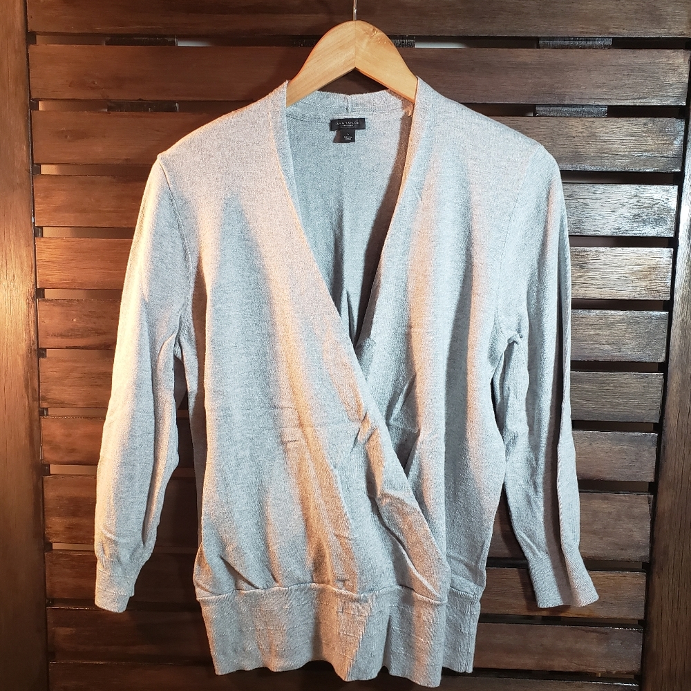 Crossover sweater
